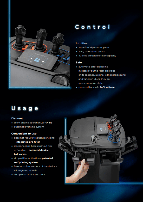 Aquael Hypermax 4500 Canister Filter-3