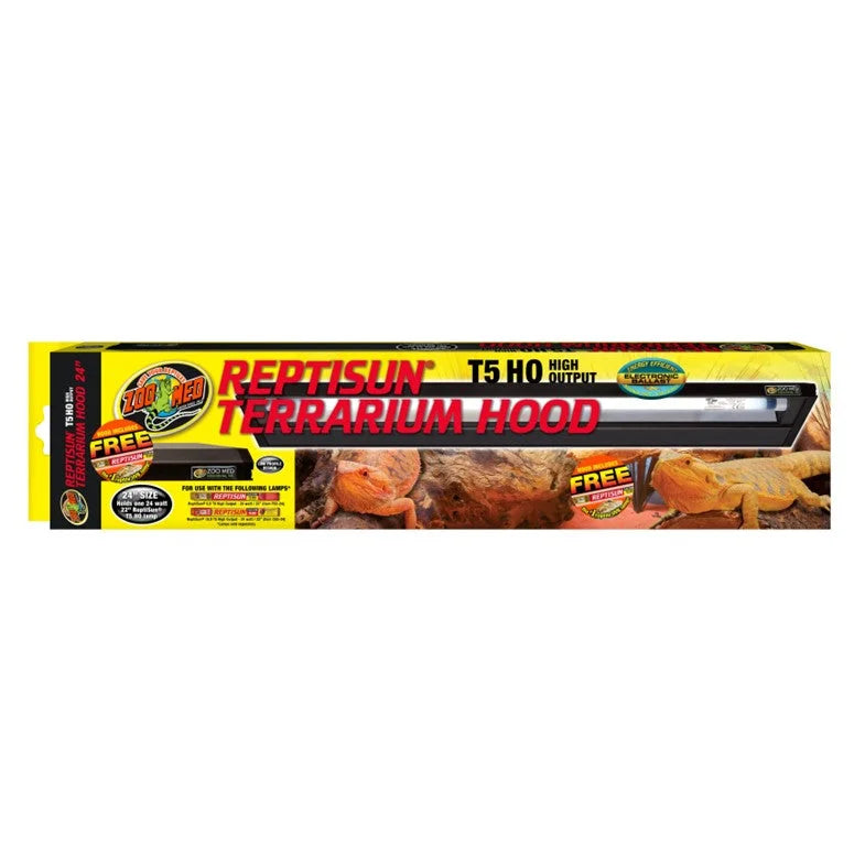 Zoo Med ReptiSun T5 HO Terrarium Hood 60cm-1