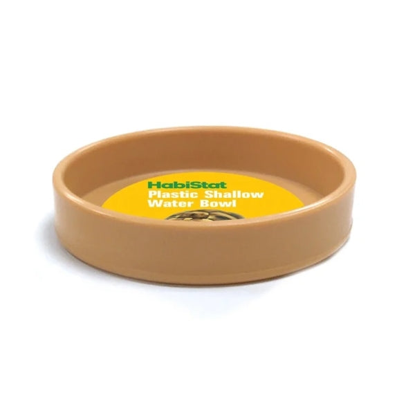 Habistat Round Plastic Shallow Water Bowl - Large-1