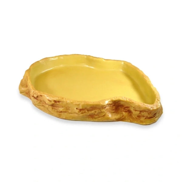 Habistat Sandstone Feeding Dish - Large-1