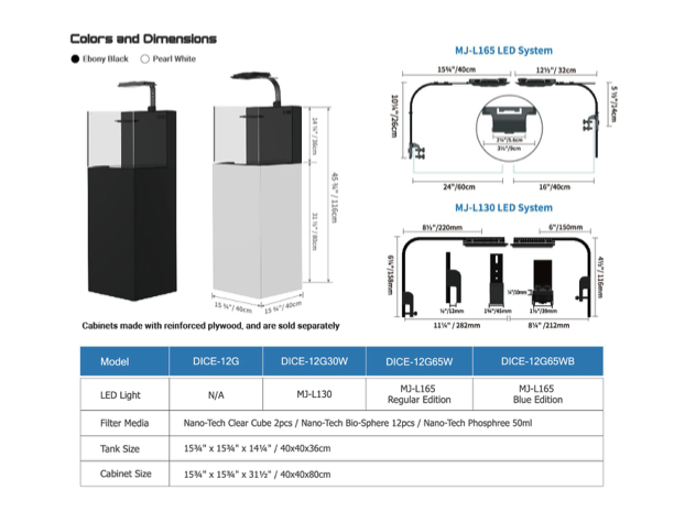 Maxspect DICE Nano Cube 12G Cabinet-4