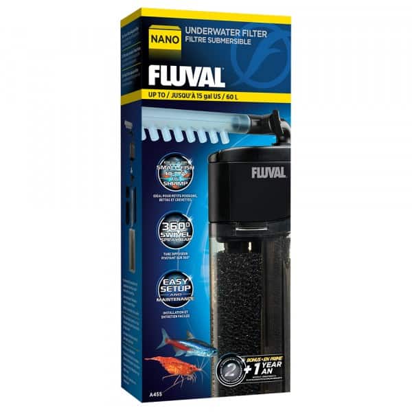 Fluval Nano Aquarium Filter 55L 300Lh-1