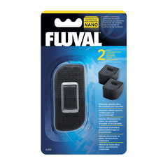 Fluval Nano Aquarium Filter Carbon Cartridge 2 Pack-1