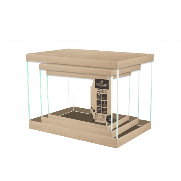 Bioscape Aquariums Low Profile Crystal Glass River Series Aquariums