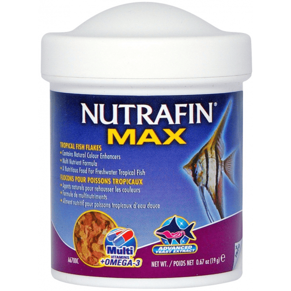 Nutrafin tropical fish flakes 19g-1