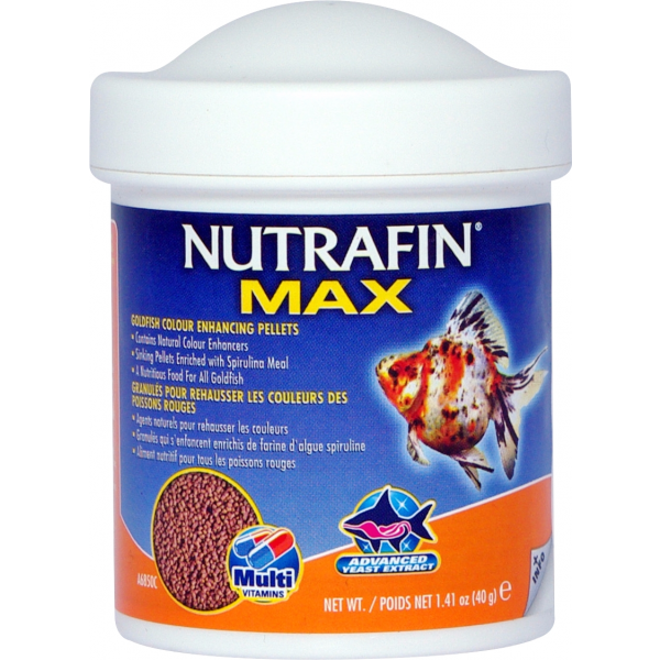 Nutrafin Max Goldfish Colour Pellets 40gm