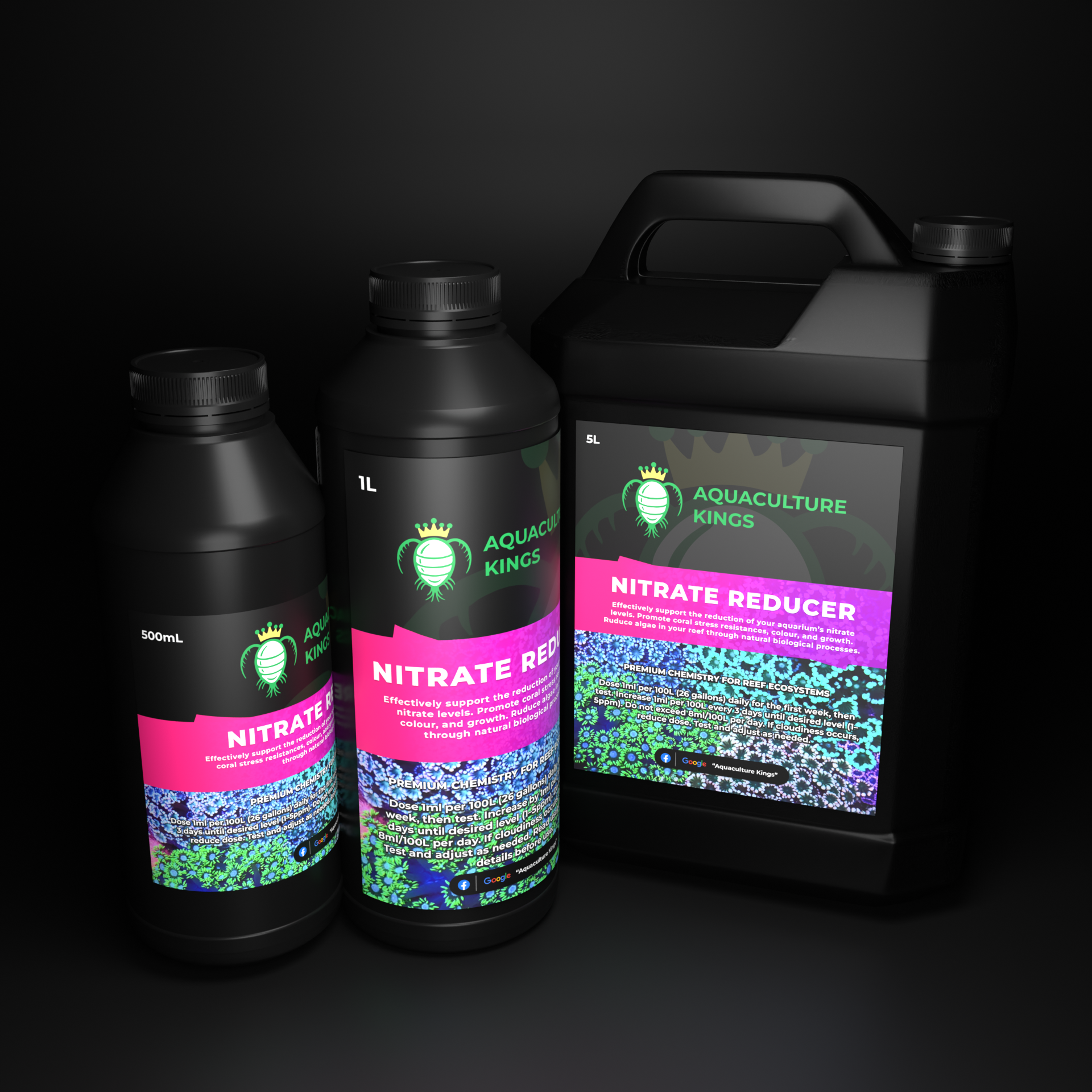 Aquaculture Kings Nitrate Reducer 1L-4