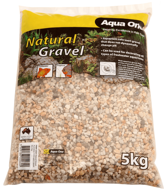 Natural Gravel Australian Gold Light 4-6mm Mix 5kg-1