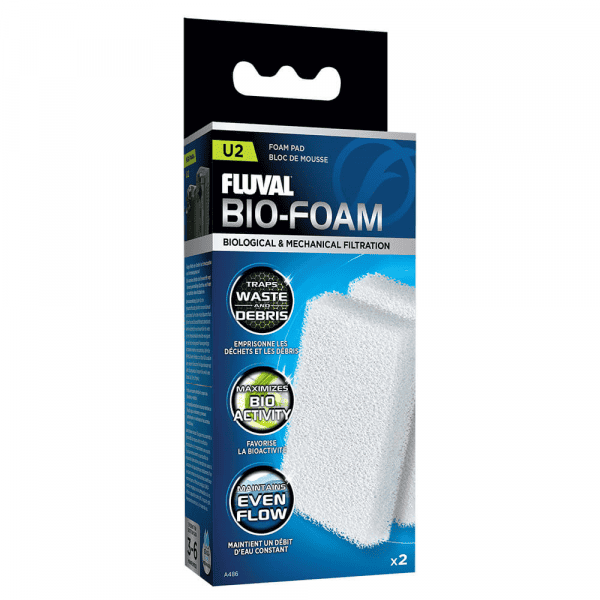 Fluval U2 Filter BioFoam Pad 2 Pack-1