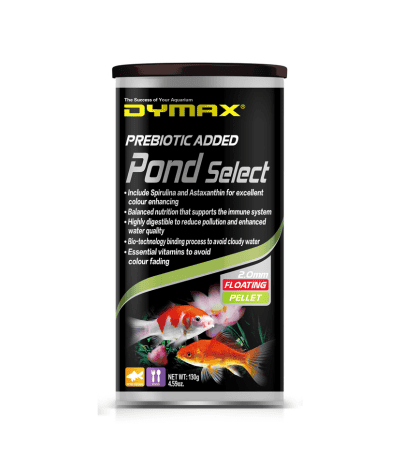 DYMAX POND SELECT 130G (FLOATING PELLET 2.00MM)-1