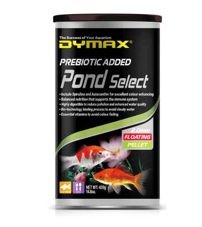 DYMAX POND SELECT 420G (FLOATING PELLET 2.0MM)