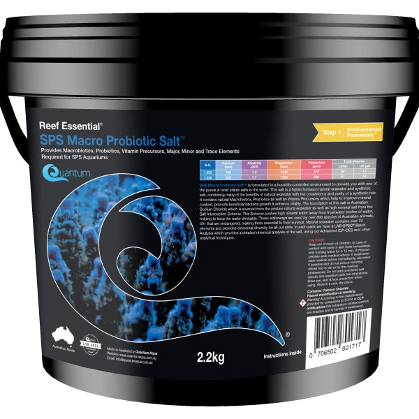 Quantum SPS Macro Probiotic Salt - 2.2Kg-1