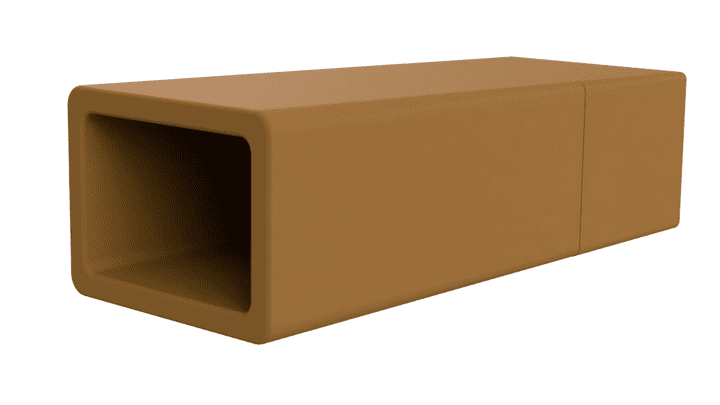 EZYCAVE - RECTANGLE | LIGHT BROWN-1