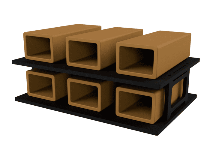 EZY STACKER PRO KIT - RECTANGLE | LIGHT BROWN-1
