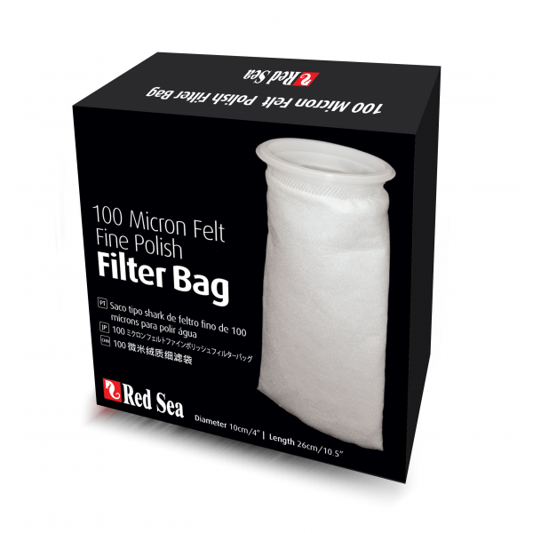 Red Sea Reefer 100 Micron Felt Fine Polish Filter Bag 100mm/260mm-1