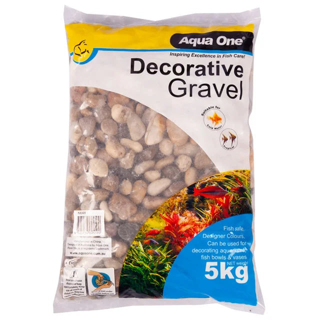 Reptile One Decorative Gravel 5Kg Natural Polished Stone-1