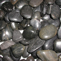 Reptile One Decorative Gravel 5Kg Natural Polished Stone Black-2