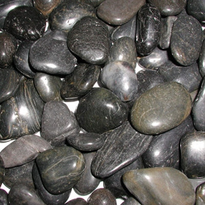 Reptile One Decorative Gravel 5Kg Natural Polished Stone Black-2