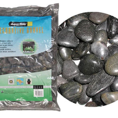 Reptile One Decorative Gravel 5Kg Natural Polished Stone Black-1