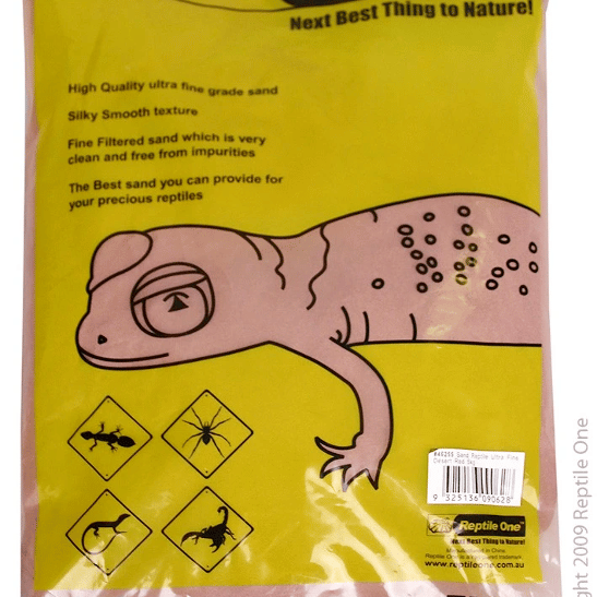 Reptile One Ultra Fine Desert Sand Reptile Red 5Kg