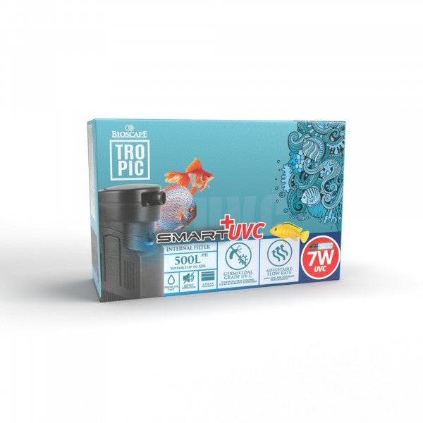 Ocean Free Smart UVC 7w Internal Filter 280-500lph-1