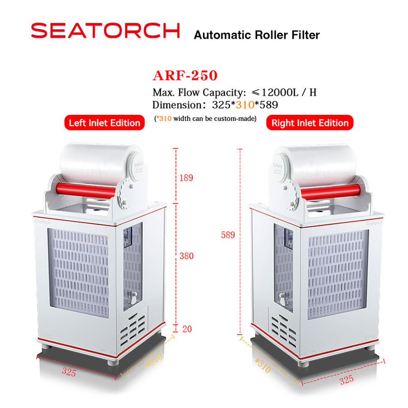 SeaTorch Automatic Roller Filte Size: 325x310x567-2