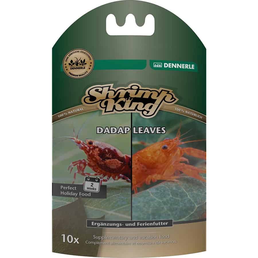 Dennerle Shrimp King DADAP Leaves - Shrimp Leaf Food - 10 Pieces-1