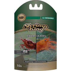 Dennerle Shrimp King DADAP Leaves - Shrimp Leaf Food - 10 Pieces-1