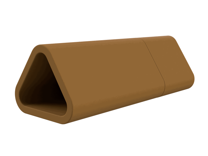 EZYCAVE - TRIANGLE | LIGHT BROWN