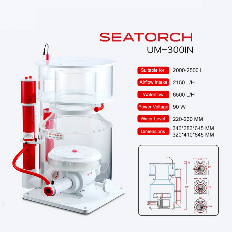 SeaTorch UM-IN300 Internal skimmer 2000-2500l-1