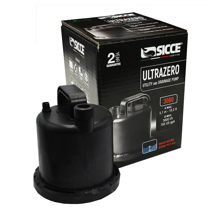 Sicce UltraZero Drainage Pump 3000l/h-1