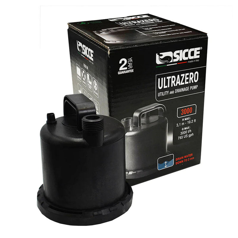 Sicce UltraZero Drainage Pump 3000l/h-1