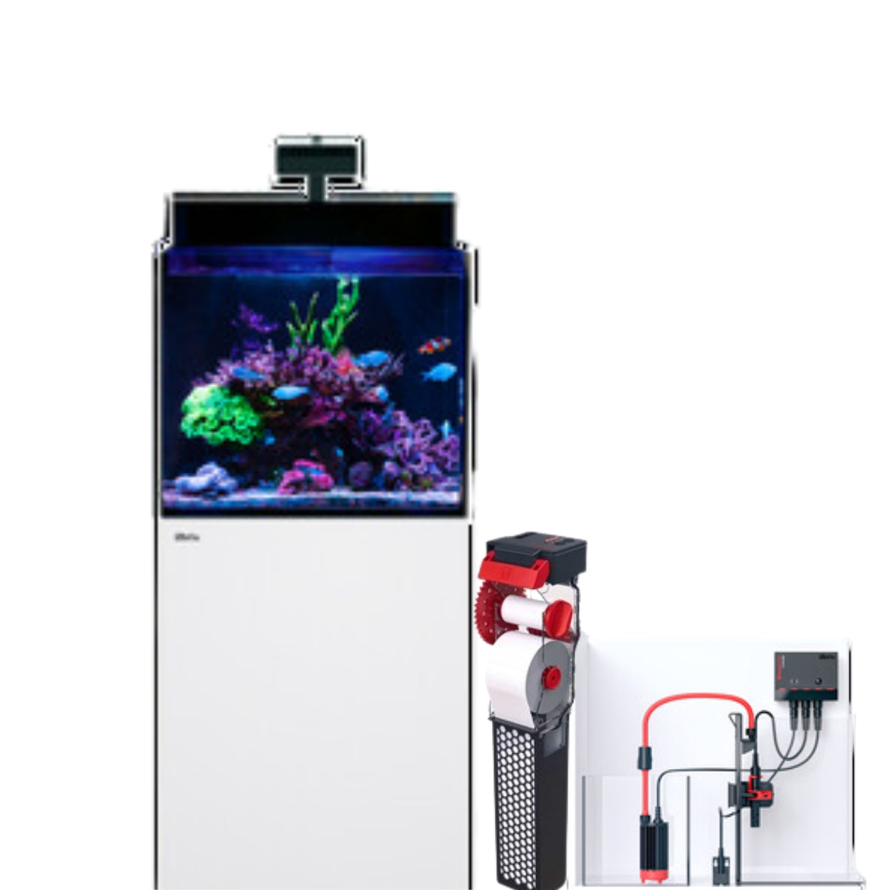 Red Sea Max Nano Kit With Nano Mat And Reefer ATO (White)
