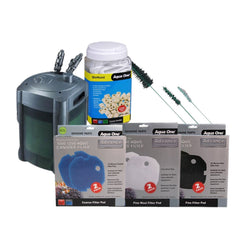 Aqua One Aquis Series II 1050 Ultimate Canister Filter Package 6pk-1