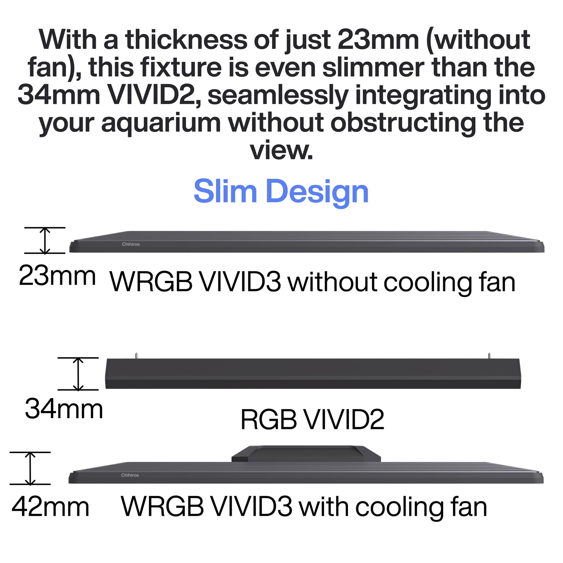 Chihiros RGB Vivid 3 Bluetooth 130W (Black)-3