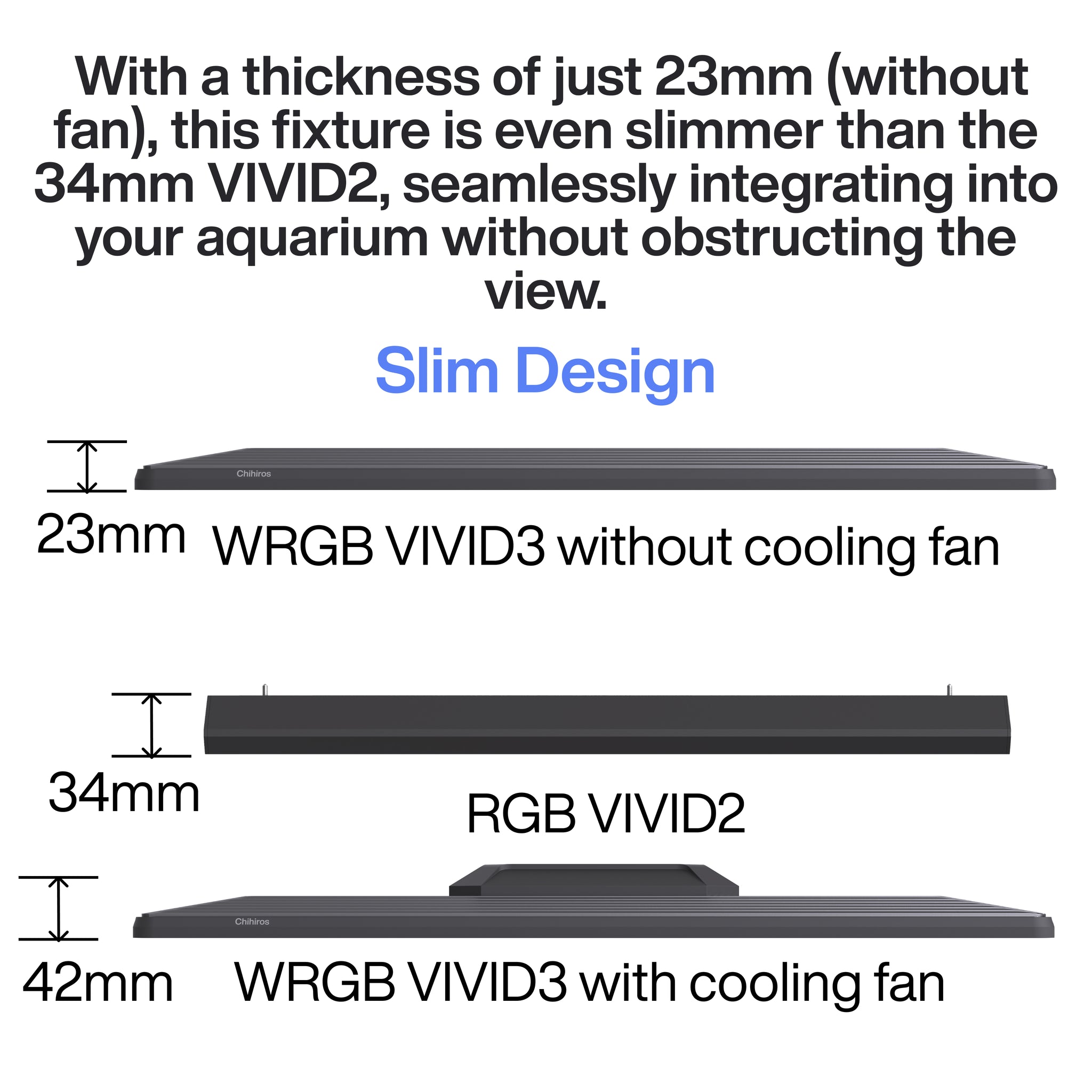 Chihiros RGB Vivid 3 Bluetooth 130W (Black)-3