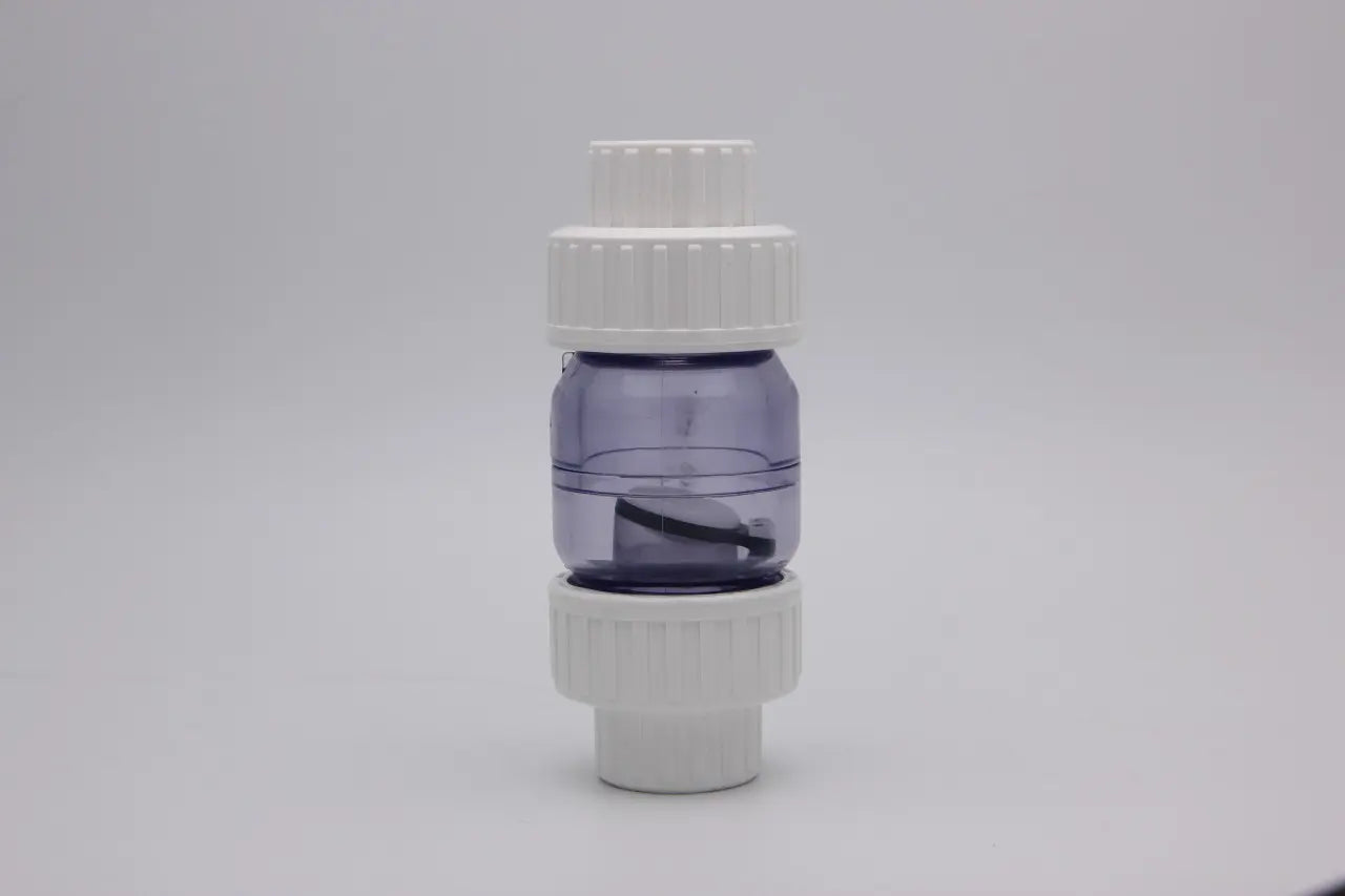 White DIN Check Valve-1