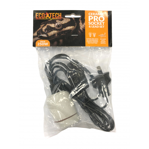 Eco Tech Ceramic Screw Socket And Lead 2M-1