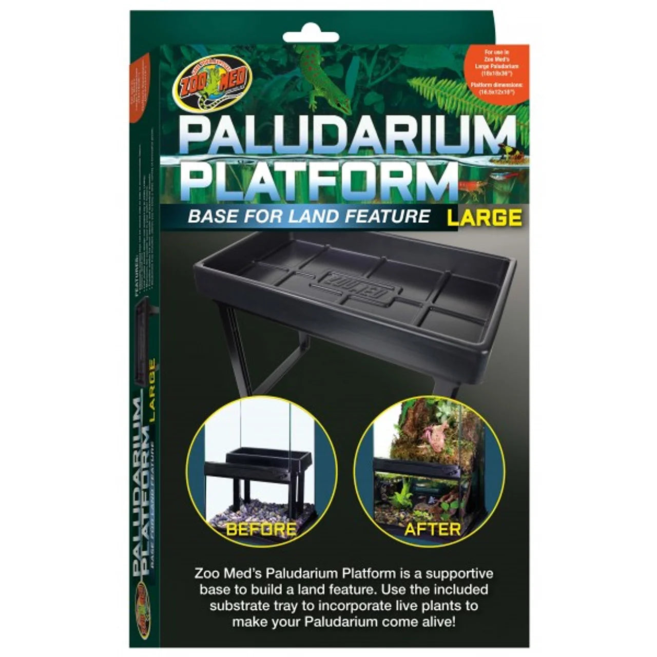 Zoo Med Paludarium Tray and Platform - Large-1