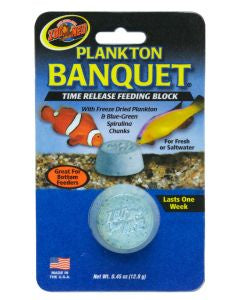 Zoo Med Plankton Banquet Feeding Block ( 1 ) 7 Days-1