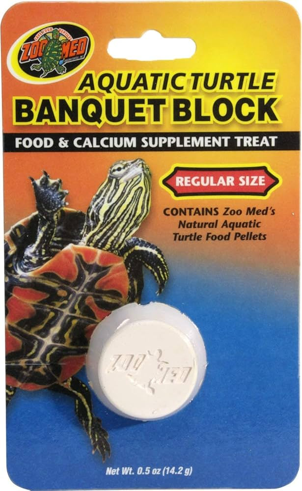 Zoo Med Aquatic Turtle Banquet Feeding Block Regular (1)