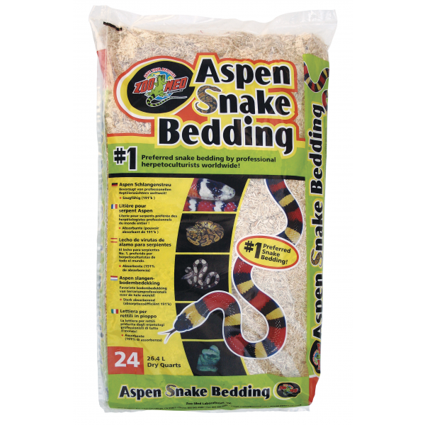 Zoo Med Aspen Snake Bedding 24 Quart 26.4ltr-1