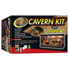 Zoo Med Box Cavern Kit with Excavator 12lb-1