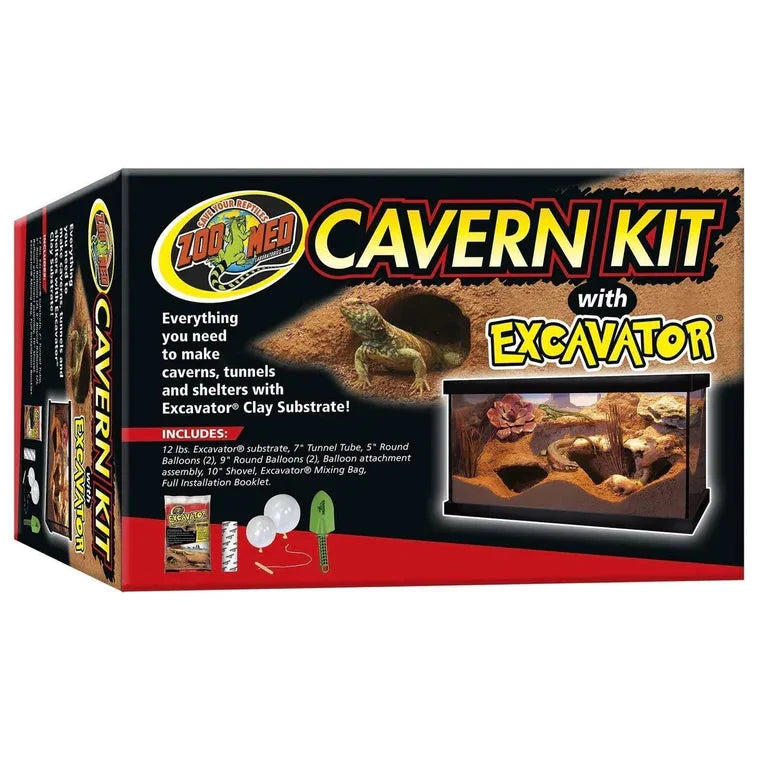 Zoo Med Box Cavern Kit with Excavator 12lb-1
