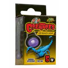 Zoo Med Creatures LED Black Light 5w-1