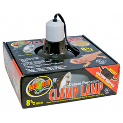 Zoo Med Deluxe Porcelain Clamp Lamp 8.5in reflector-1