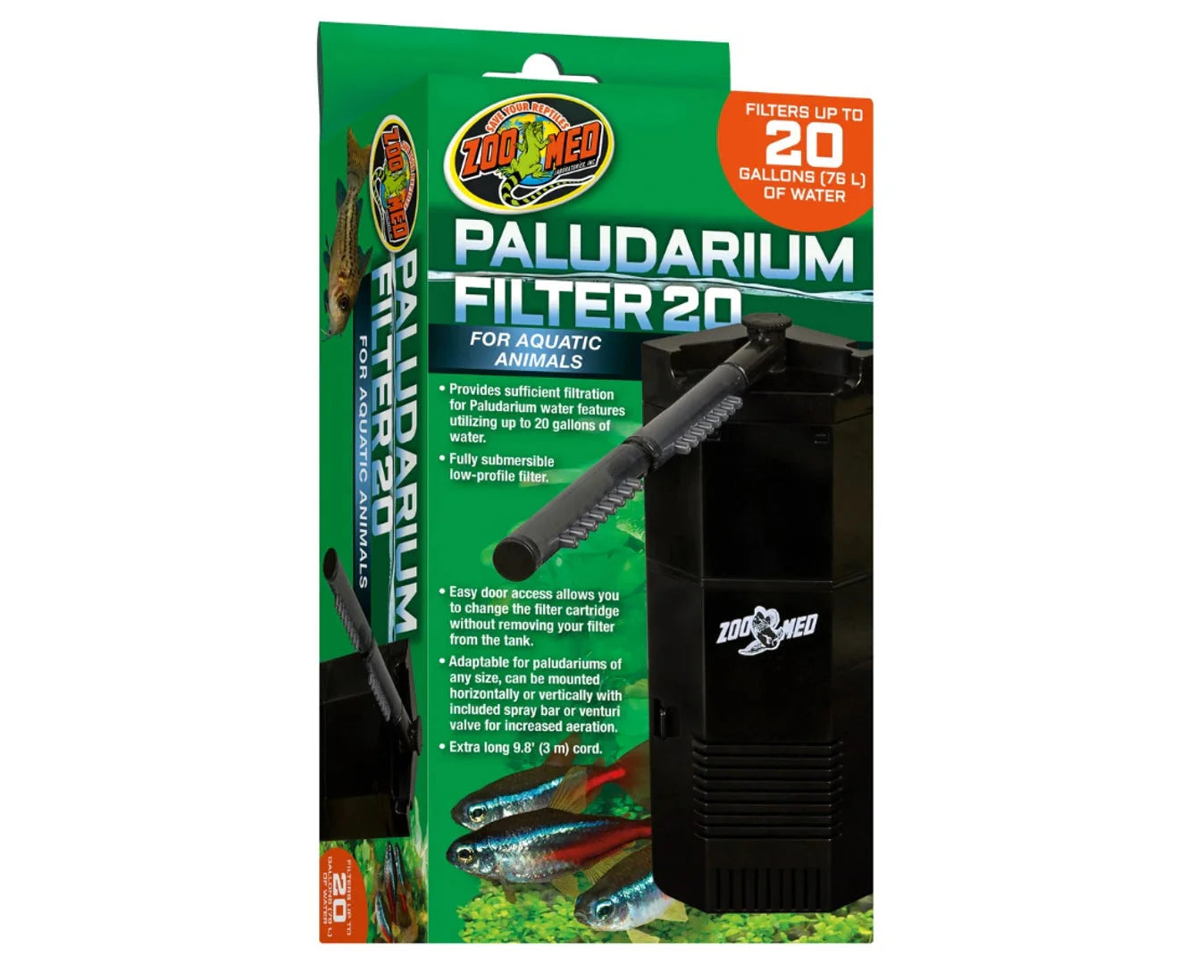 Zoo Med Paludarium Filter 20 (60gph)