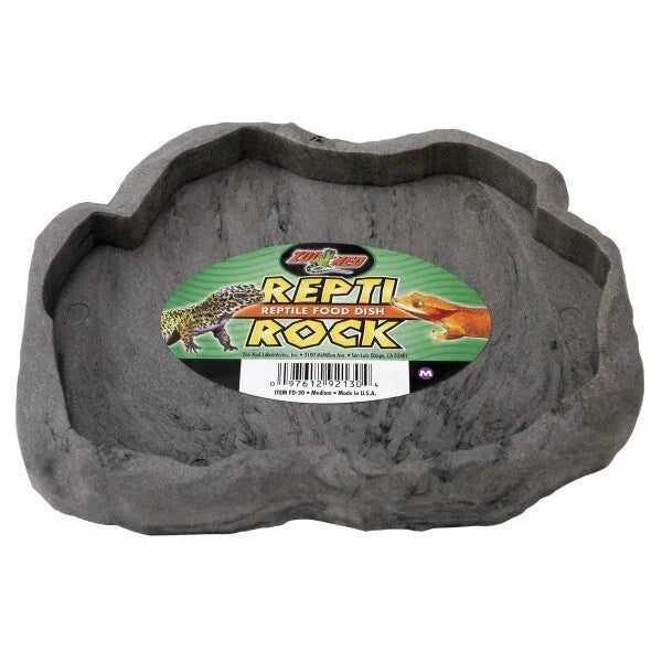 Zoo Med Repti Rock Food Dish - Medium-1