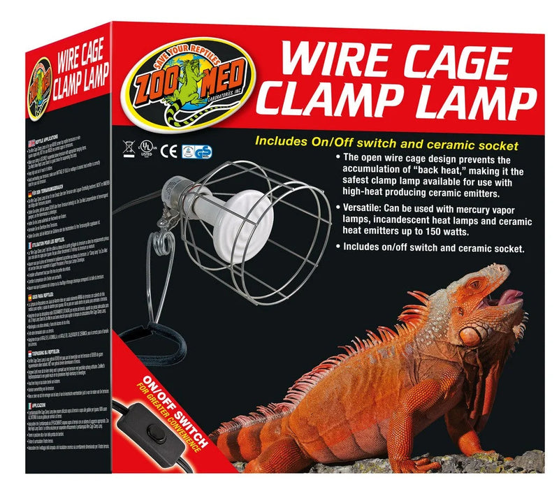 Zoo Med Wire Cage Clamp Lamp-1
