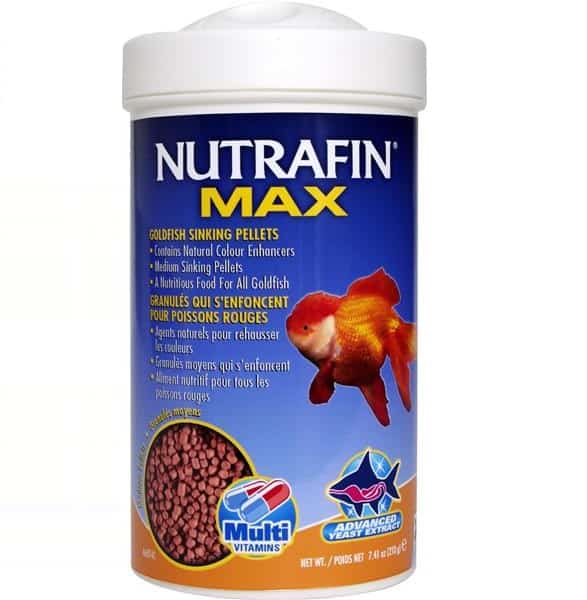 Nutrafin Max Medium Goldfish Sinking Pellets 210g-1